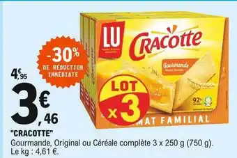 E.Leclerc Offre "cracotte" Lu chez E Leclerc offre