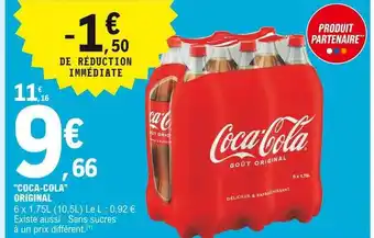 E.Leclerc Offre "coca-cola" Original chez E Leclerc offre