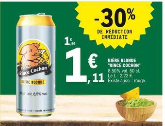 E.Leclerc Bière Blonde offre