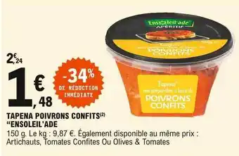 E.Leclerc Tapena Poivrons Confits offre