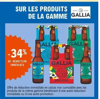 E.Leclerc La Gamme Gallia offre