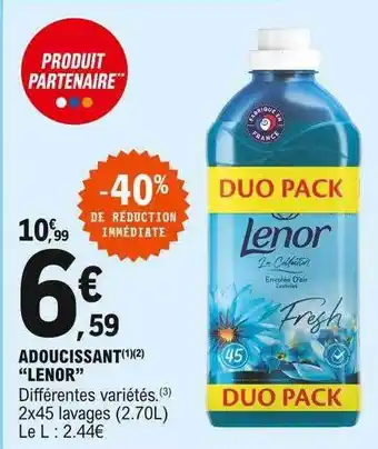 E.Leclerc Adoucissant offre