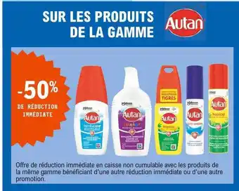 E.Leclerc Produits De La Gamme Autan offre