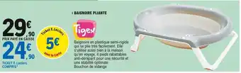 E.Leclerc Baignoire Pliante Tigex offre