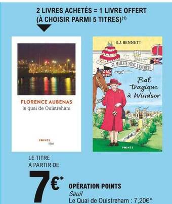 E.Leclerc Opération Points offre