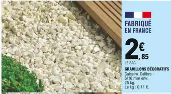 E.Leclerc Gravillons Décoratifs offre