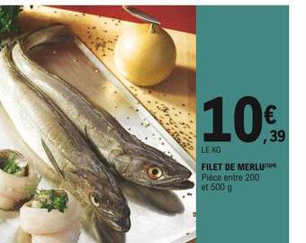 E.Leclerc Filet De Merlu offre
