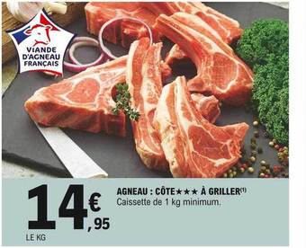E.Leclerc Agneau : Côte***à Griller offre