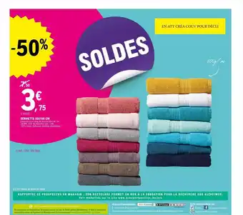 E.Leclerc Serviette 50 X 100 Cm offre