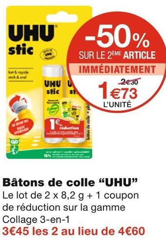 Uhu bâtons de colle