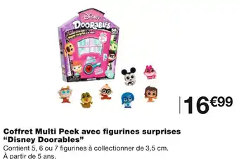 Disney doorables coffret multi peek avec figurines surprises