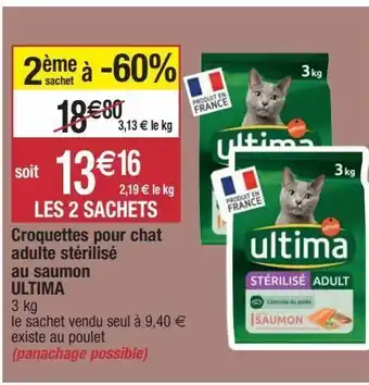 Migros Croquettes pour chats ultima offre