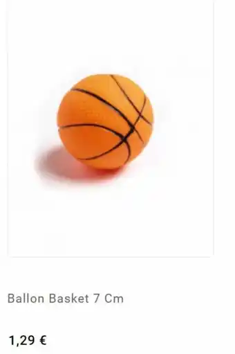 Marché aux Affaires Ballon basket 7 cm offre