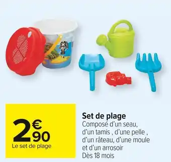 Carrefour Market Set de plage offre