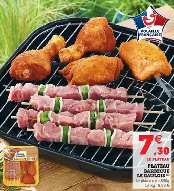 Super U Plateau barbecue le gaulois offre