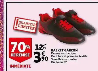 Auchan basket garcon hotsell