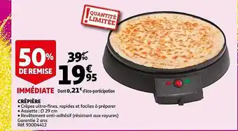 Auchan Crêpière offre