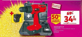 Auchan Perceuse Sans Fil 18v offre
