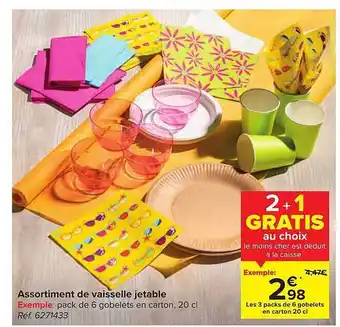 Assortiment De Vaisselle Jetable