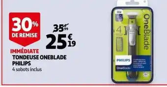 Auchan Tondeuse Oneblade Philips offre