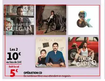 Auchan Opération CD offre