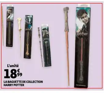 Auchan La Baguette de Collection Harry Potter offre