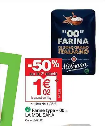 Promocash Farine Type «00» La Molisana offre