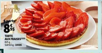 Auchan Supermarché Tarte Aux Fraises offre