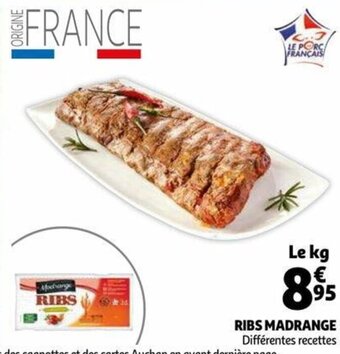 Auchan Supermarché Ribs Madrange offre