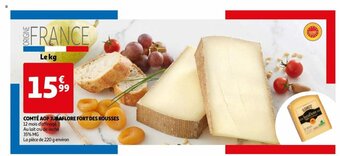 Auchan Supermarché Comté Aop Juraflore Fort Des Rousses offre