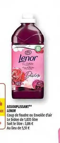 Assouplissant Lenor