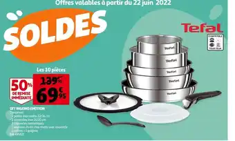 Auchan Tefal Set Ingenio Emotion offre