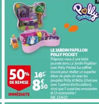 Auchan Le Jardin Papillon Polly Pocket offre