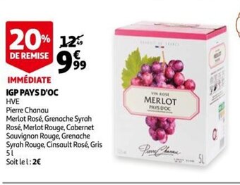 Auchan IGP Pays d'Oc offre