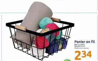 Action Panier En Fil offre