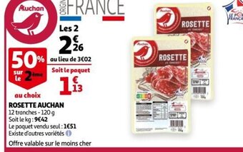 Auchan Rosette Auchan offre