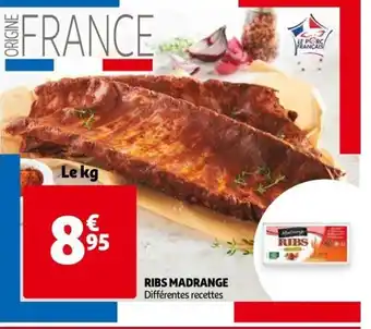 Auchan Ribs Madrange offre