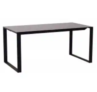 Top Office Bureau en verre - maxim - finition noire - longueur 120 cm offre