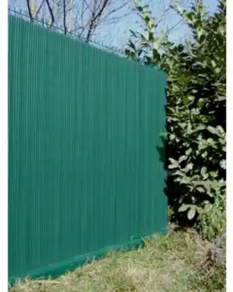 Jardiland Canisse plastique simple face vert 1x5 m - l.500 x l.1 x h.100 cm offre