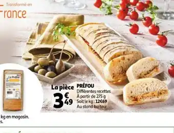 Auchan Préfou offre