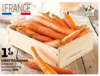 Auchan Carottes Auchan offre