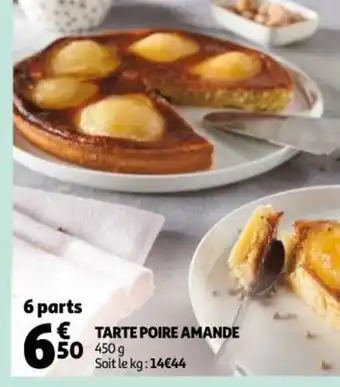Tarte Poire Amande