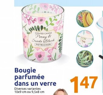 Action Bougie Parfumée Dans Un Verre offre