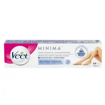 Crème dépilatoire veet minima