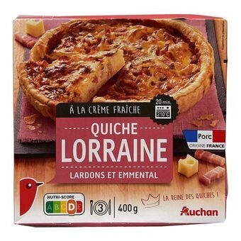Auchan Supermarché Quiche lorraine auchan offre