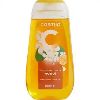 Shampoing et douche monoï cosmia