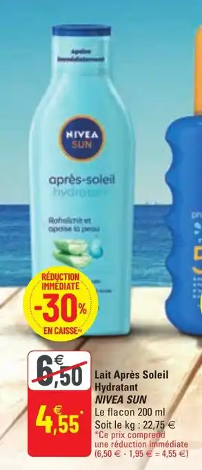 G20 NIVEA SUN lait après soleil hydratant offre