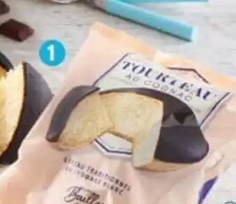 Super U Tourteau fromagé au cognac offre