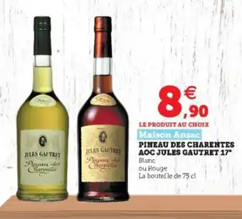 Pineau des charentes aox jules gautret 17