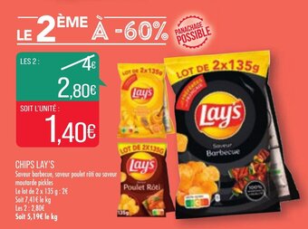 Match Chips lay's offre